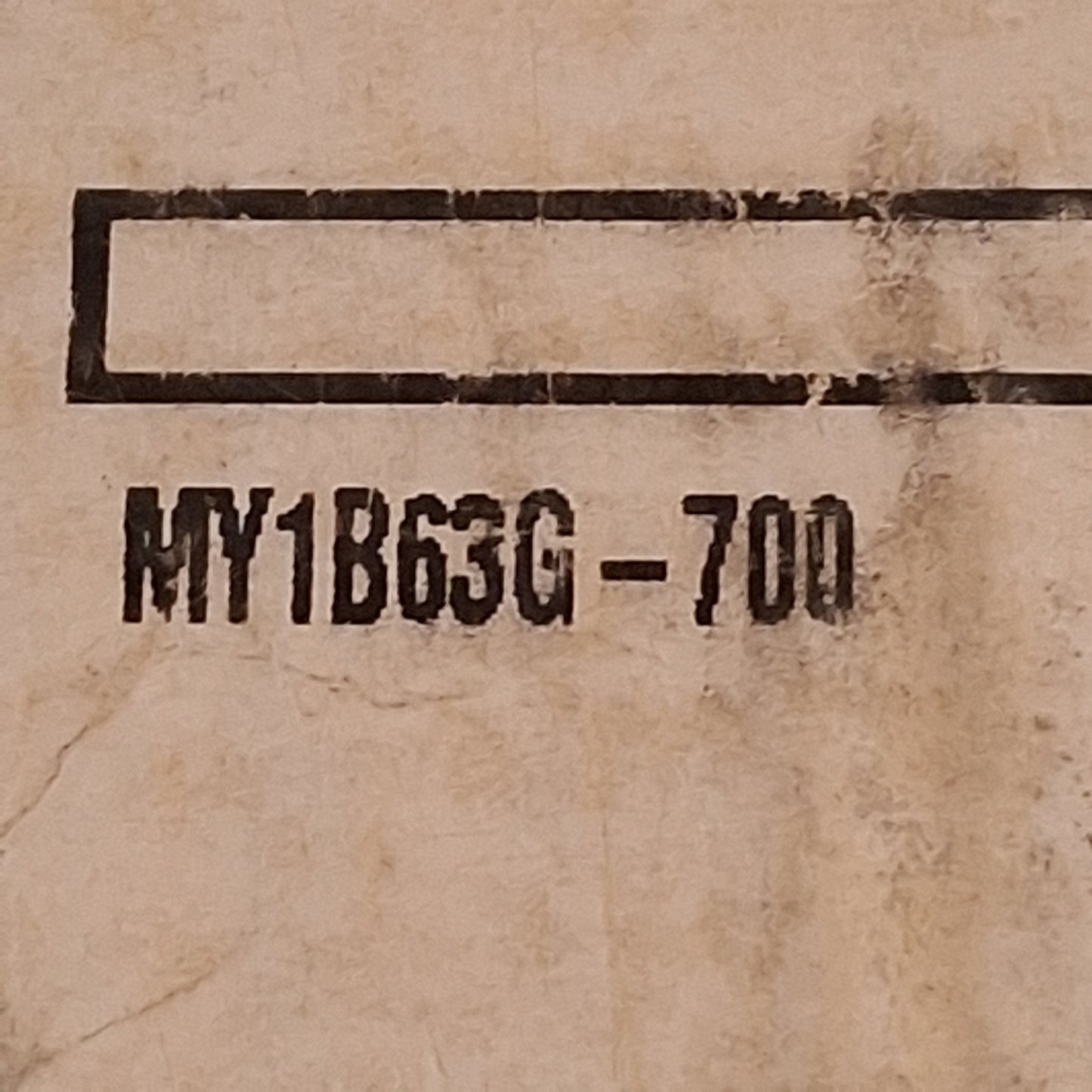 New SMC MY1B63G-700 Rodless Cylinder, ø63mm Bore, 700mm Stroke, 0.1-0.8MPa, Rc3/8