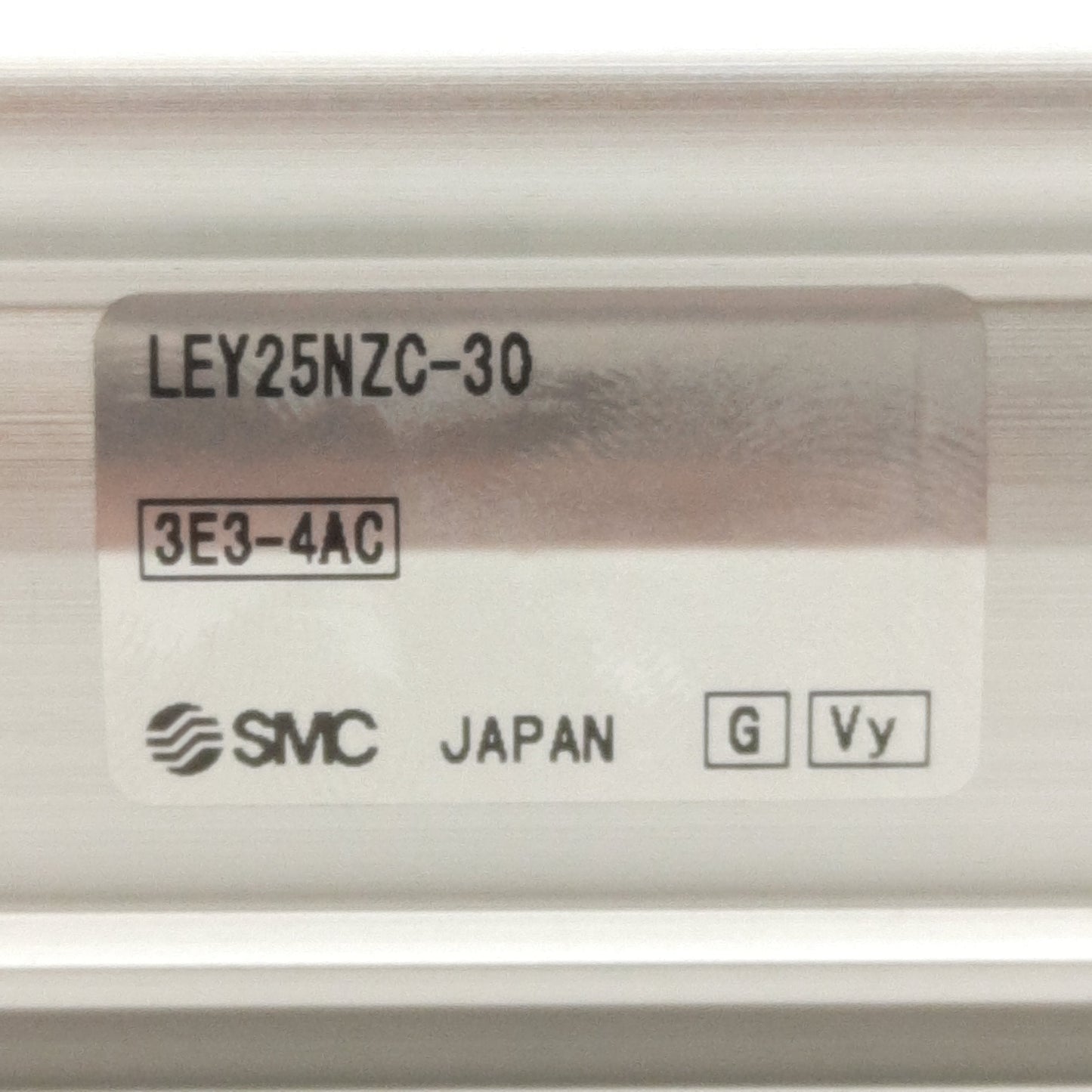 New SMC LEY25NZC-30 Electric Actuator, 30mm Stroke, 3mm Lead, 255N, 50kg Load Max