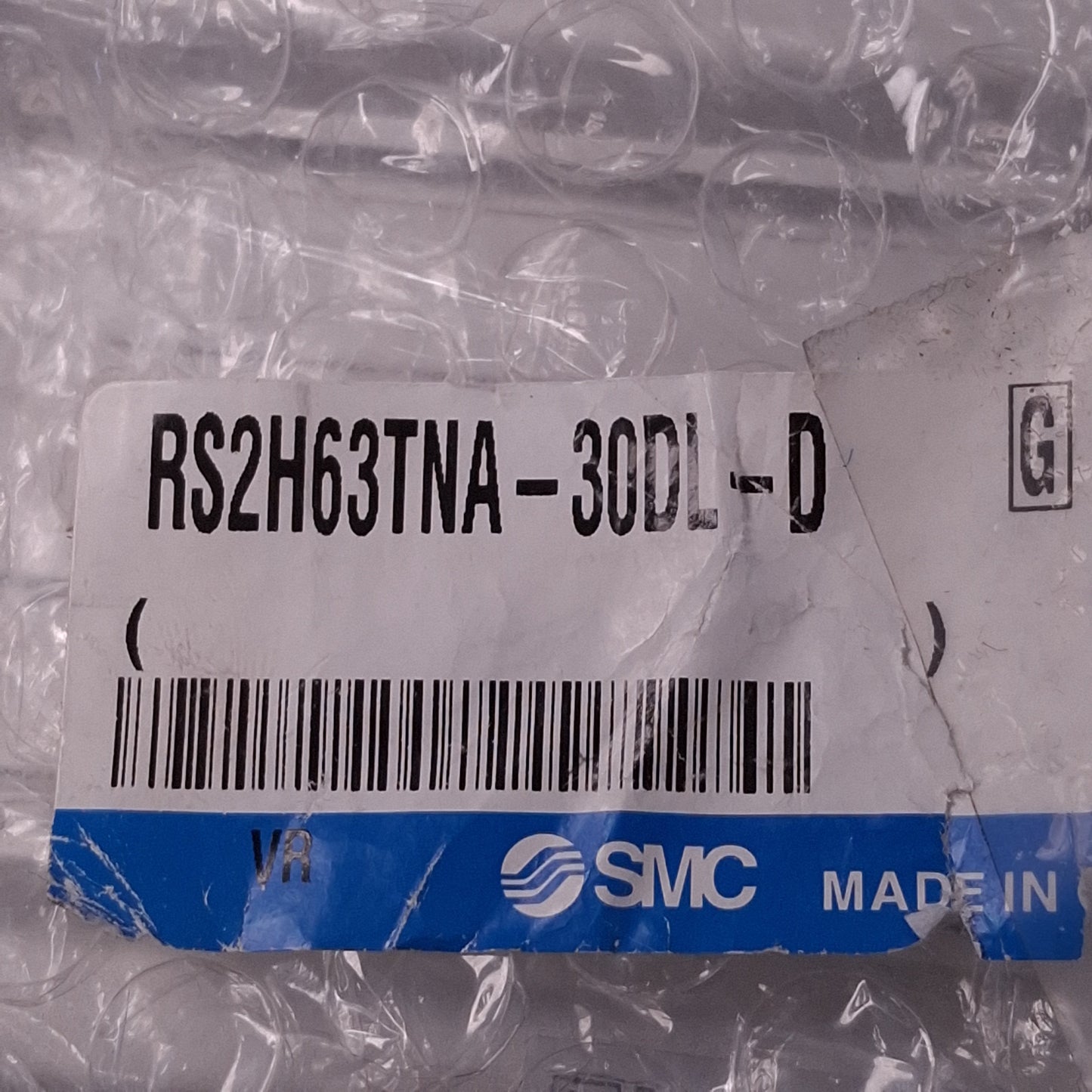 New SMC RS2H63TNA-30DL-D Stopper Cylinder, ø63mm Bore, 30mm Stroke, 1.0MPa, 1/4" NPT