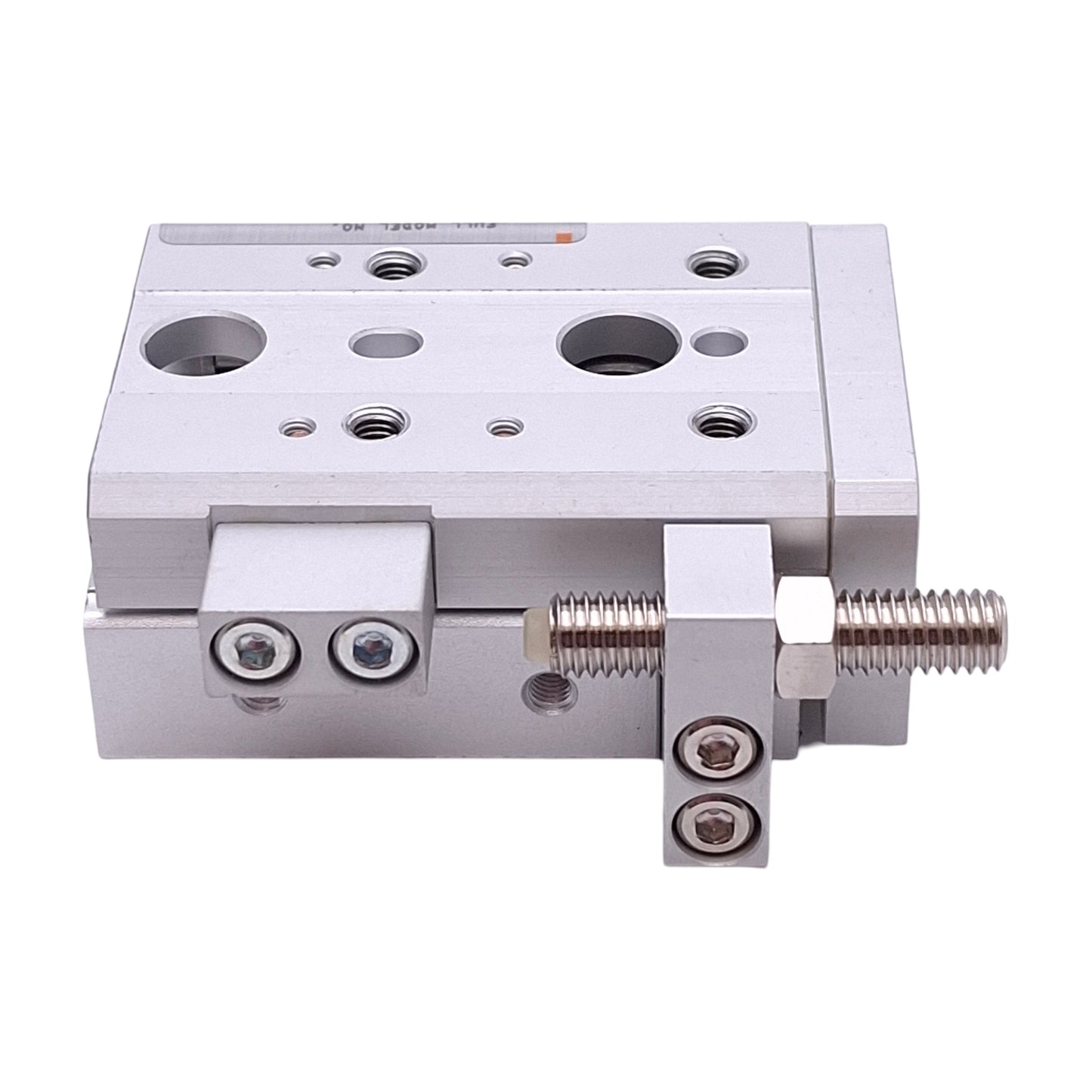 New SMC MXS6-10AS-X11 Slide Table, ø6mm Bore, 10mm Stroke, 0.15-0.7MPa, M3x0.5 Ports