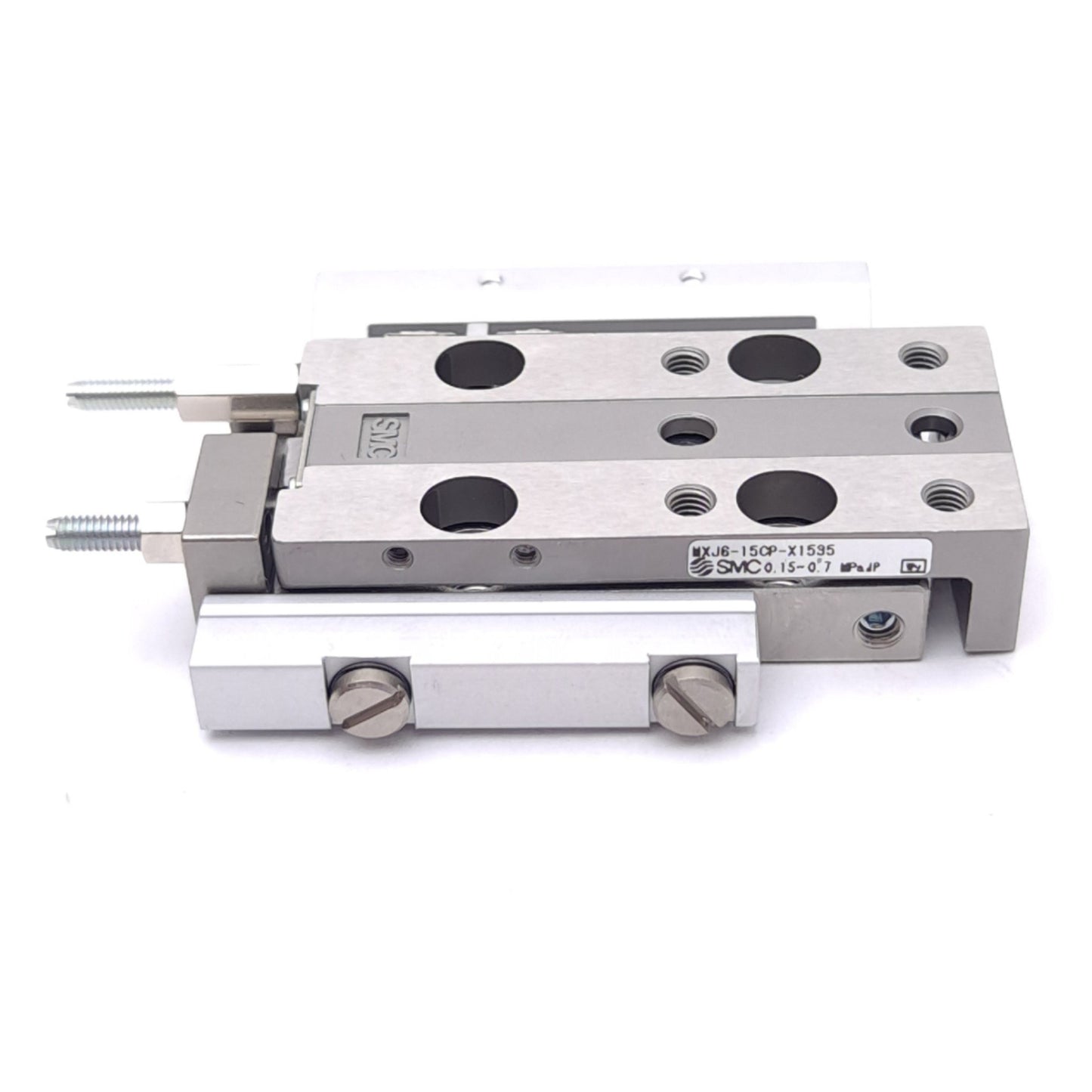 New SMC MXJ6-15CP-X1535 Pneumatic Slide Table, 6mm Bore, 15mm Stroke, M3x0.5, 0.7MPa