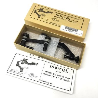 New Indicol Model 178 Universal Dial Indicator Holder Ø1-7/8", Bridgeport Size J