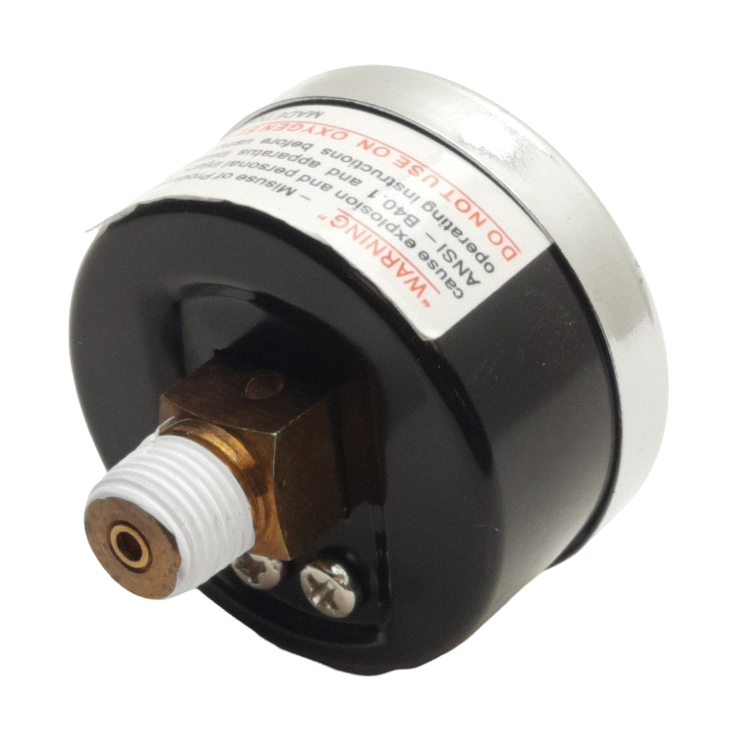 New Lot of 3 UCI SAD1501-60 Pressure Gauge, ø1.50in, 0-60psi, 0-4BAR, 1/8in NPT