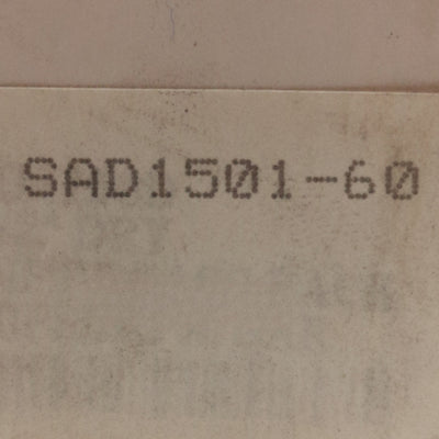 New Lot of 3 UCI SAD1501-60 Pressure Gauge, ø1.50in, 0-60psi, 0-4BAR, 1/8in NPT