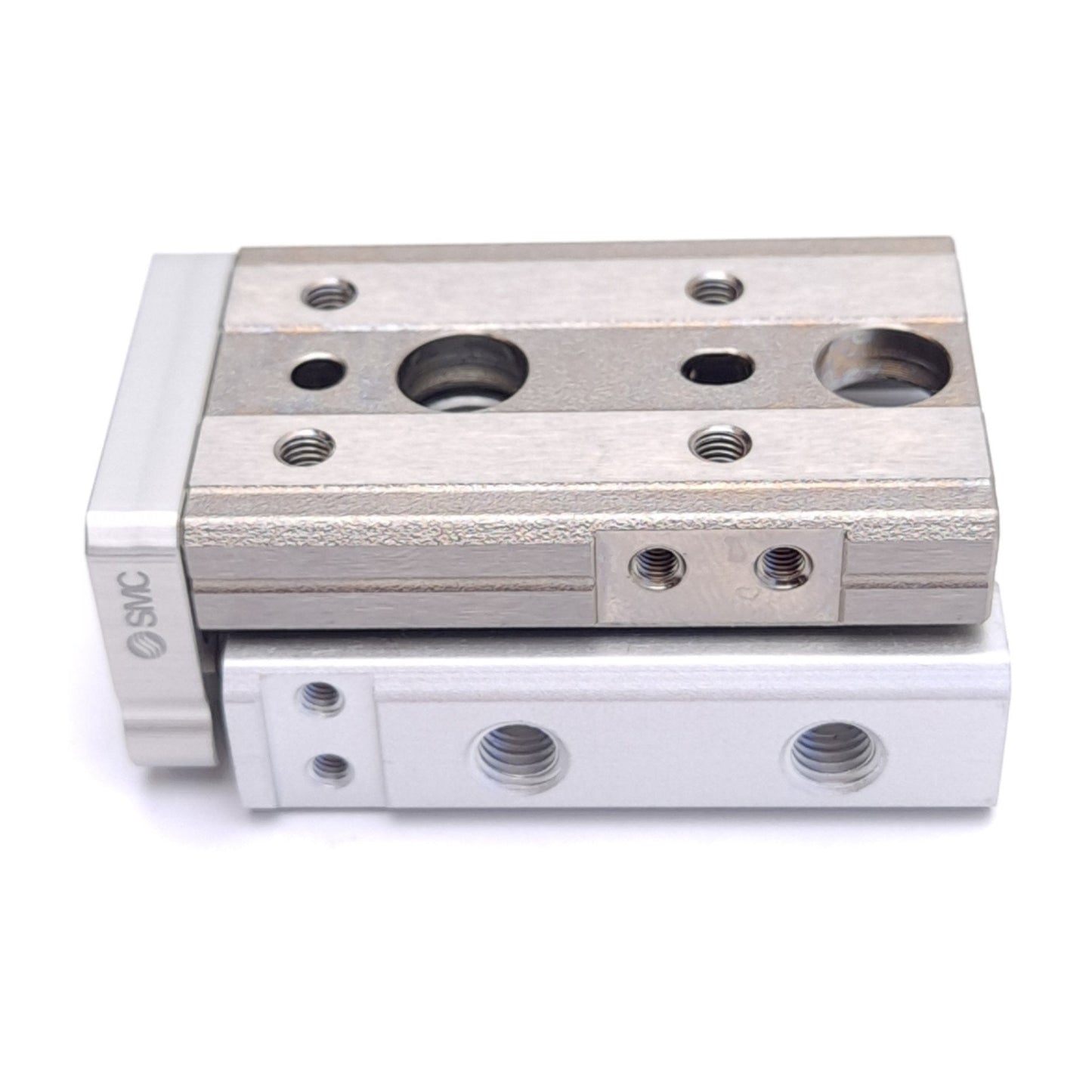 New SMC MXQ6L-10 Pneumatic Guided Slide Table, 6mm Bore, 10mm Stroke, M5x0.8, 0.7MPa