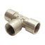 New Lot of 6 Camozzi 2003 08-00 Pipe Tee, 1/2in x 1/2in x 1/2in Female NPTF, 80 Bar