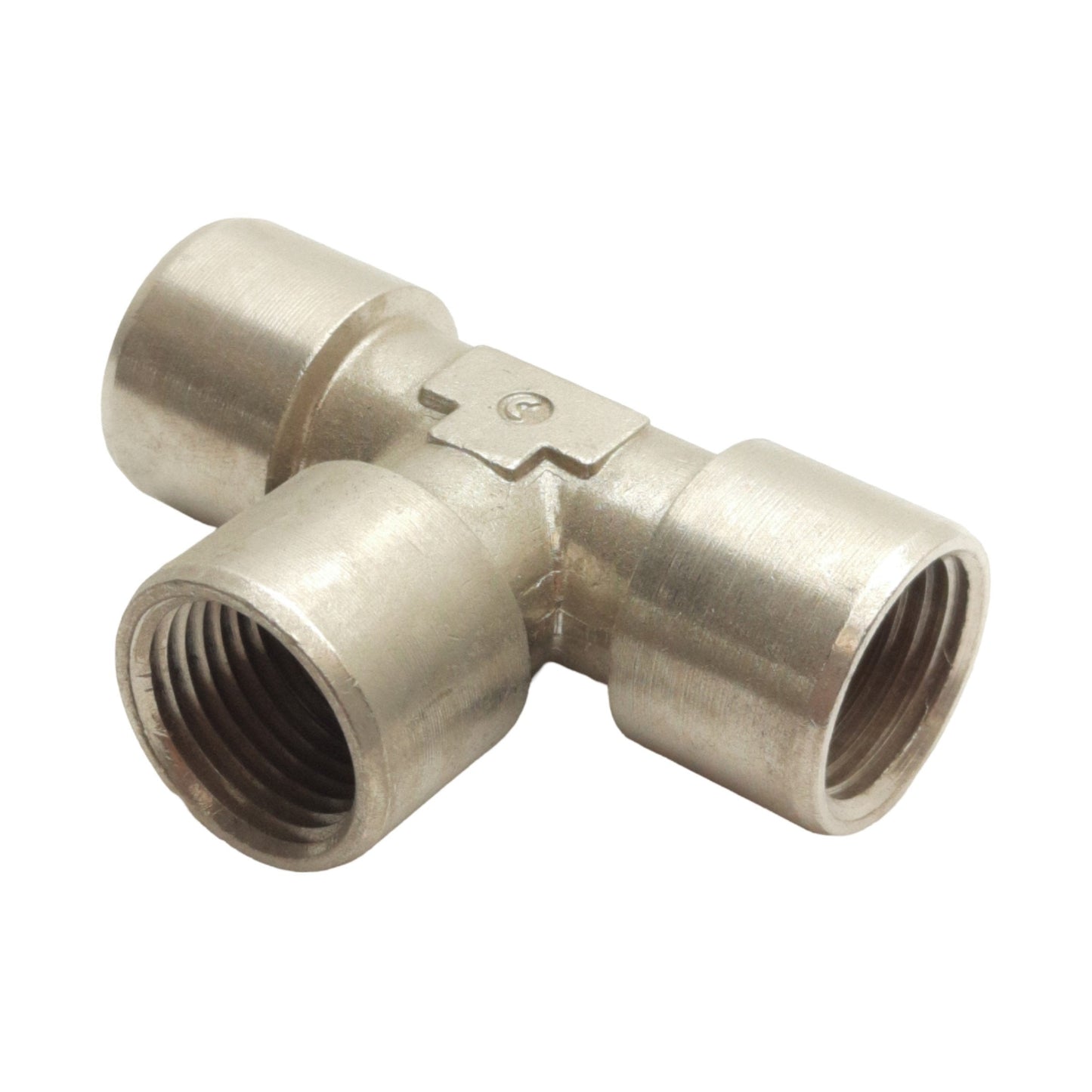 New Lot of 6 Camozzi 2003 08-00 Pipe Tee, 1/2in x 1/2in x 1/2in Female NPTF, 80 Bar