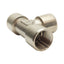 New Lot of 6 Camozzi 2003 08-00 Pipe Tee, 1/2in x 1/2in x 1/2in Female NPTF, 80 Bar
