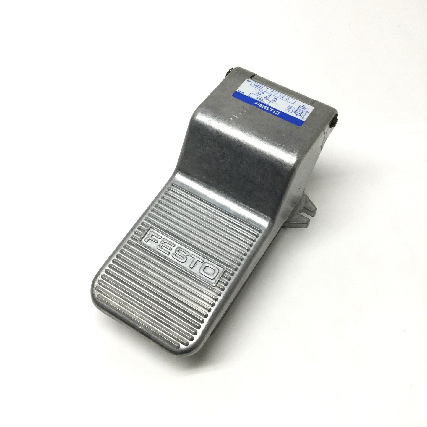 New – Open box Festo 8997 F-5-1/4-B Foot Pedal Operated Valve Pneumatic Switch, 5-Port, G1/4