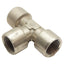 New Lot of 7 Camozzi 2003 06-00 Pipe Tee, 3/8in x 3/8in x 3/8in Female NPTF, 80Bar