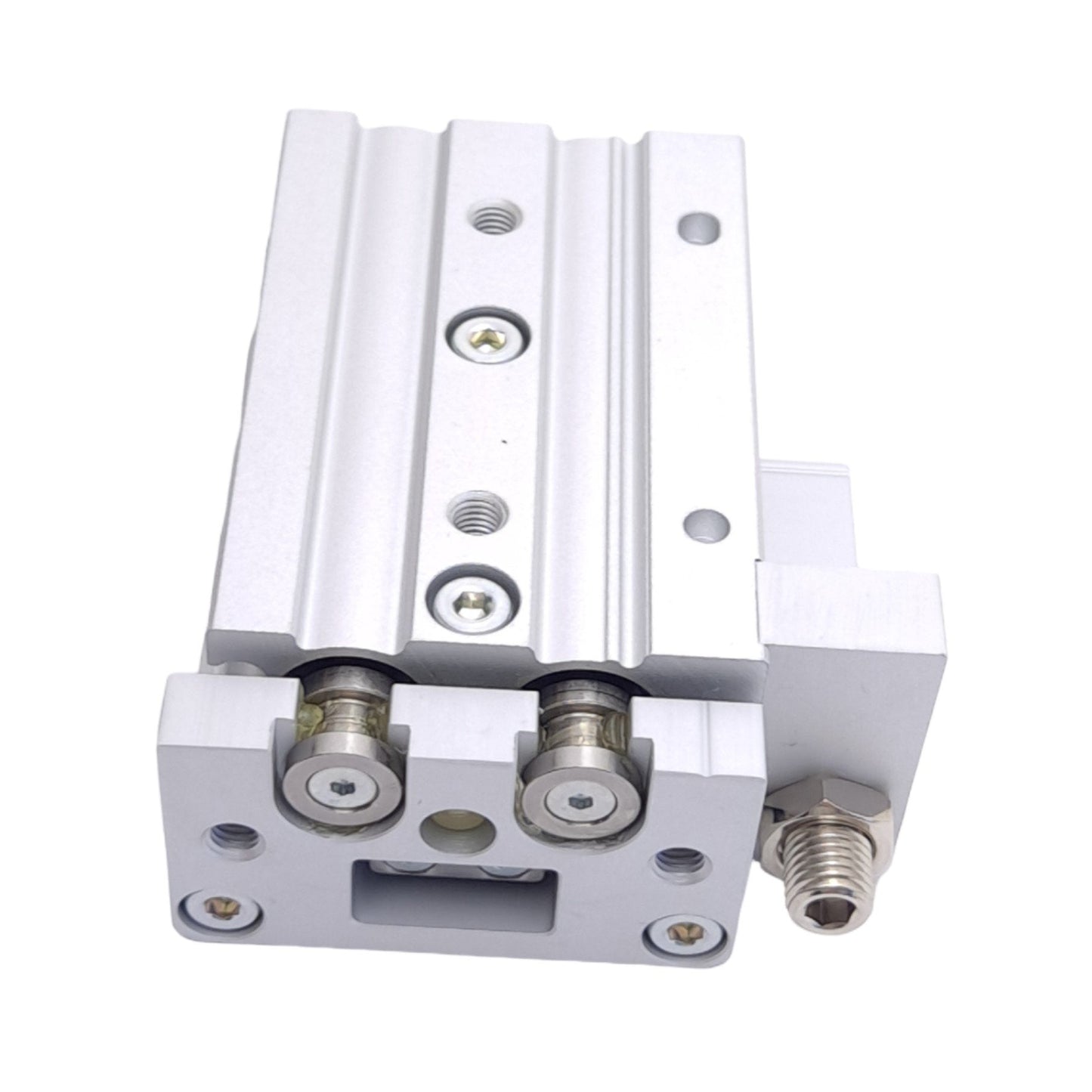 New SMC MXS12-10AS-X9 Pneumatic Slide Table, ø12mm Bore, 10mm Stroke, M5x0.8, 0.7MPa