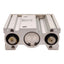 New SMC MGQL32-35 Guided Cylinder, ø32mm Bore, 35mm Stroke, 0.1-1.0MPa, Rc1/8 Ports