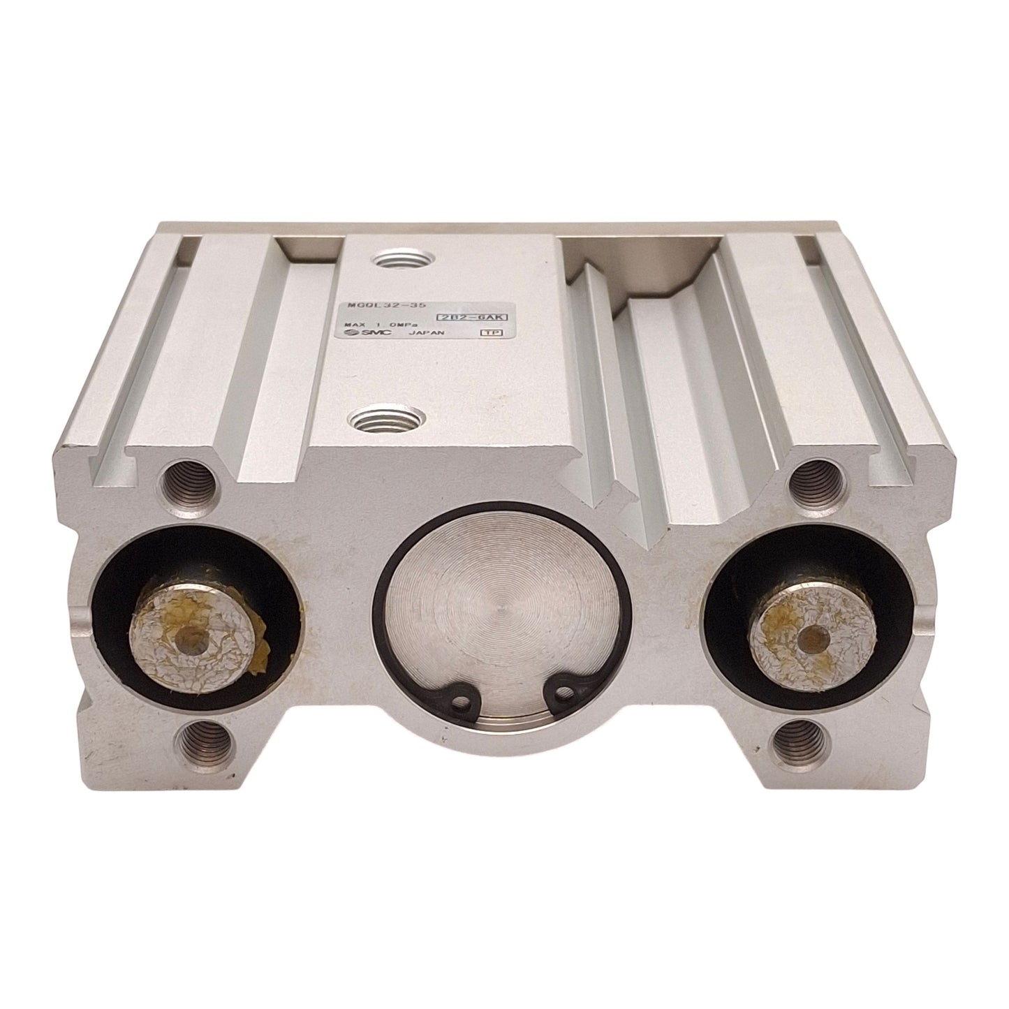 New SMC MGQL32-35 Guided Cylinder, ø32mm Bore, 35mm Stroke, 0.1-1.0MPa, Rc1/8 Ports
