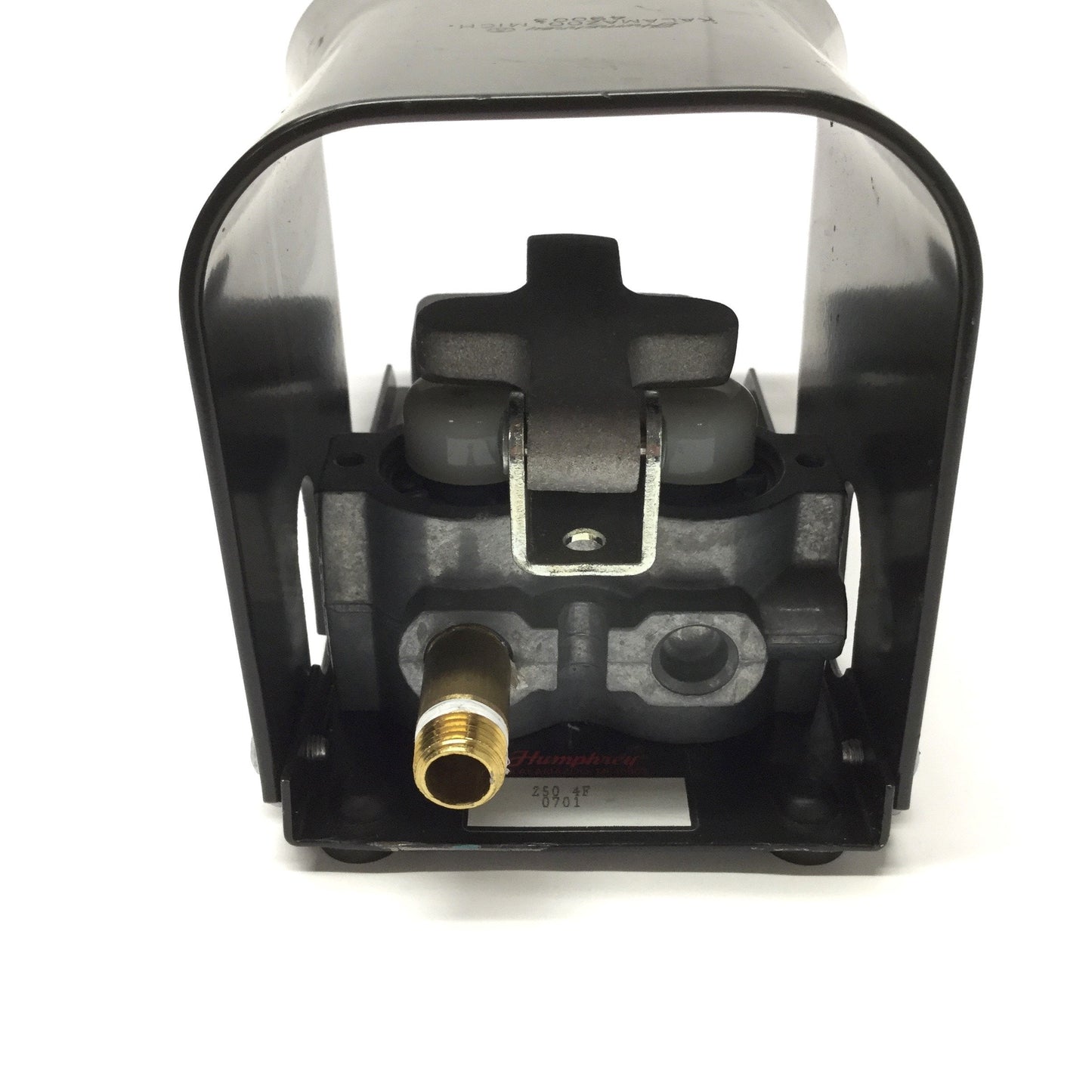 Used Humphrey 250F4 Foot Pedal Operated Valve Pneumatic Switch, 4-Way, 1/4" NPT