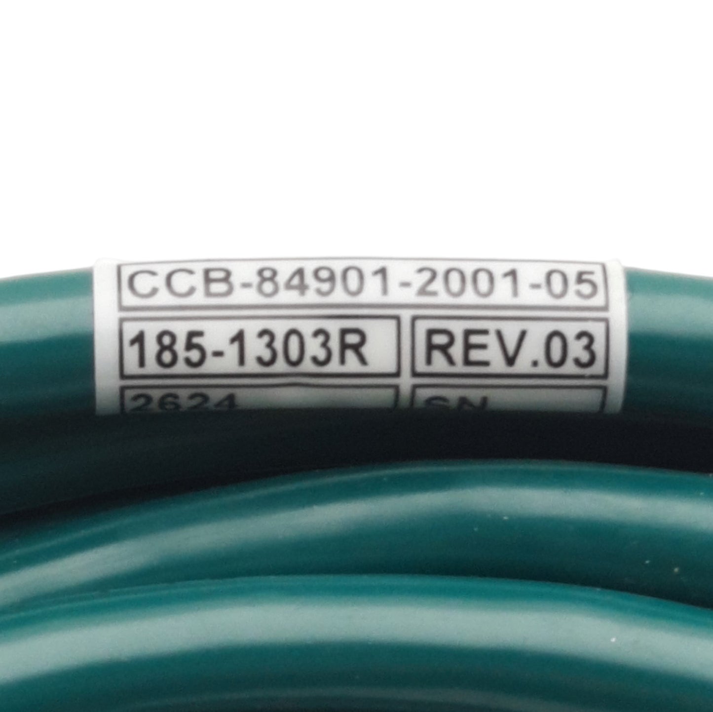 New Cognex CCB-84901-2001-05 Vision System Ethernet Cable, 8200 & 8400 Series, M12