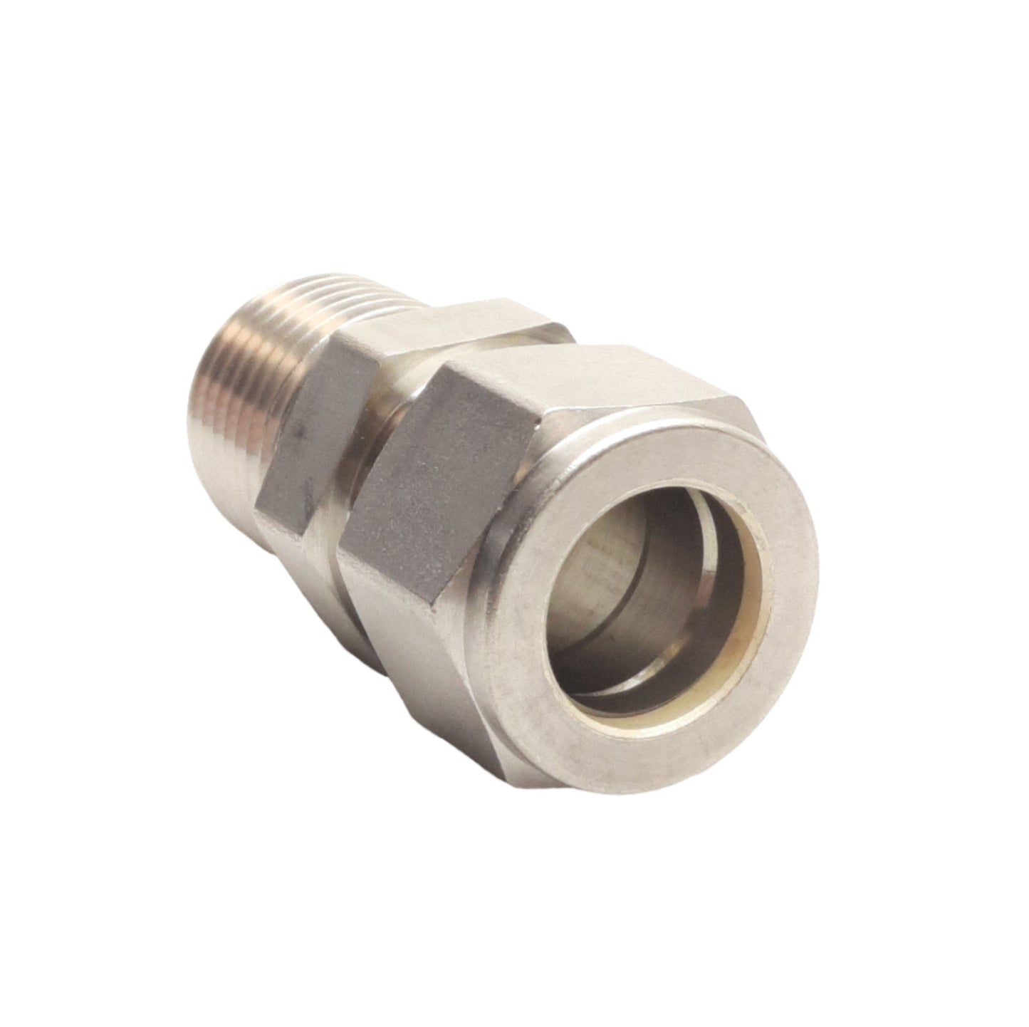 New Swagelok SS-1010-1-8 Pneumatic Connector, 1/2in NPT Male to 5/8in Tube