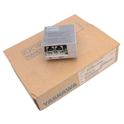 New Yaskawa SI-ES3/V V1000 EtherCAT Option Card for YASKAWA AC Drive, RJ45, DS/DSP
