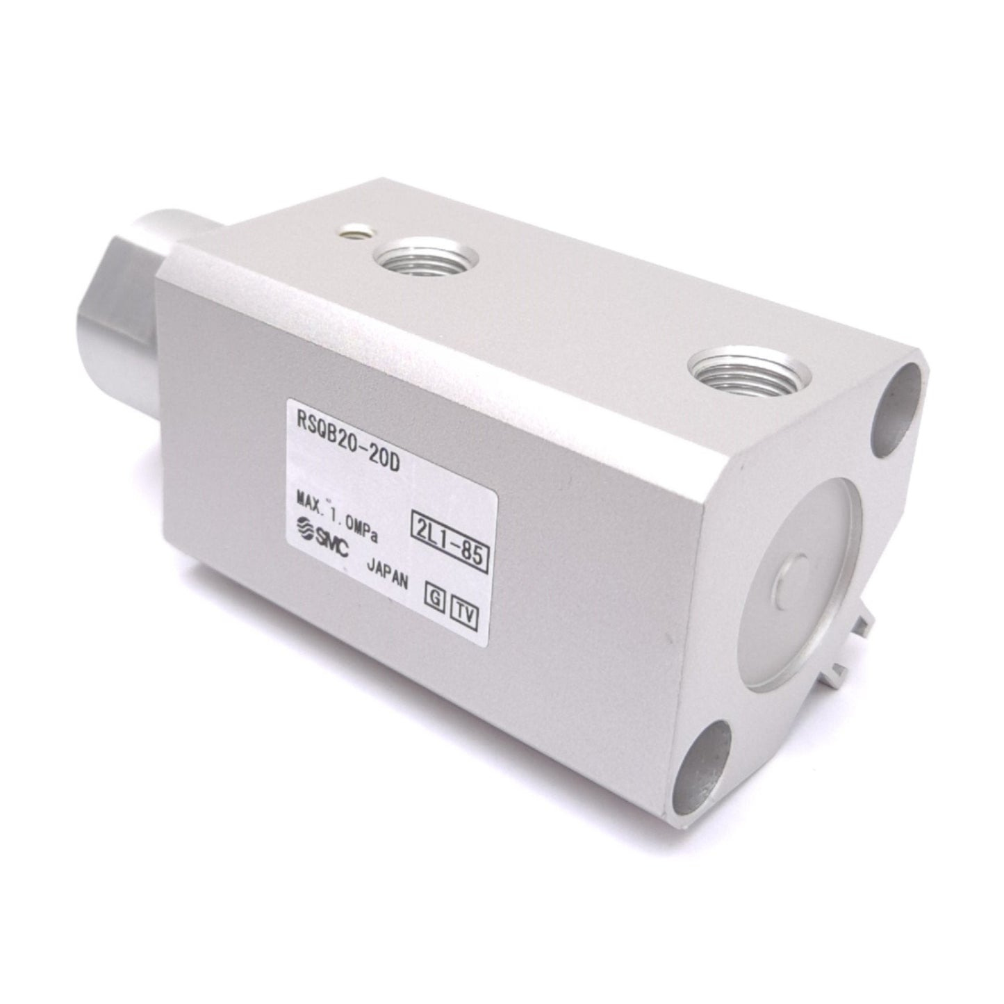 New SMC RSQB20-20D Pneumatic Stopper Cylinder, 20mm Bore, 20mm Stroke, 1/8Rc, 1.0MPa