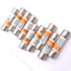 New Lot of 9 Bussmann FNQ-20 Midget Time-Delay Fuses, 500VAC 20A, 10kA Interrupt