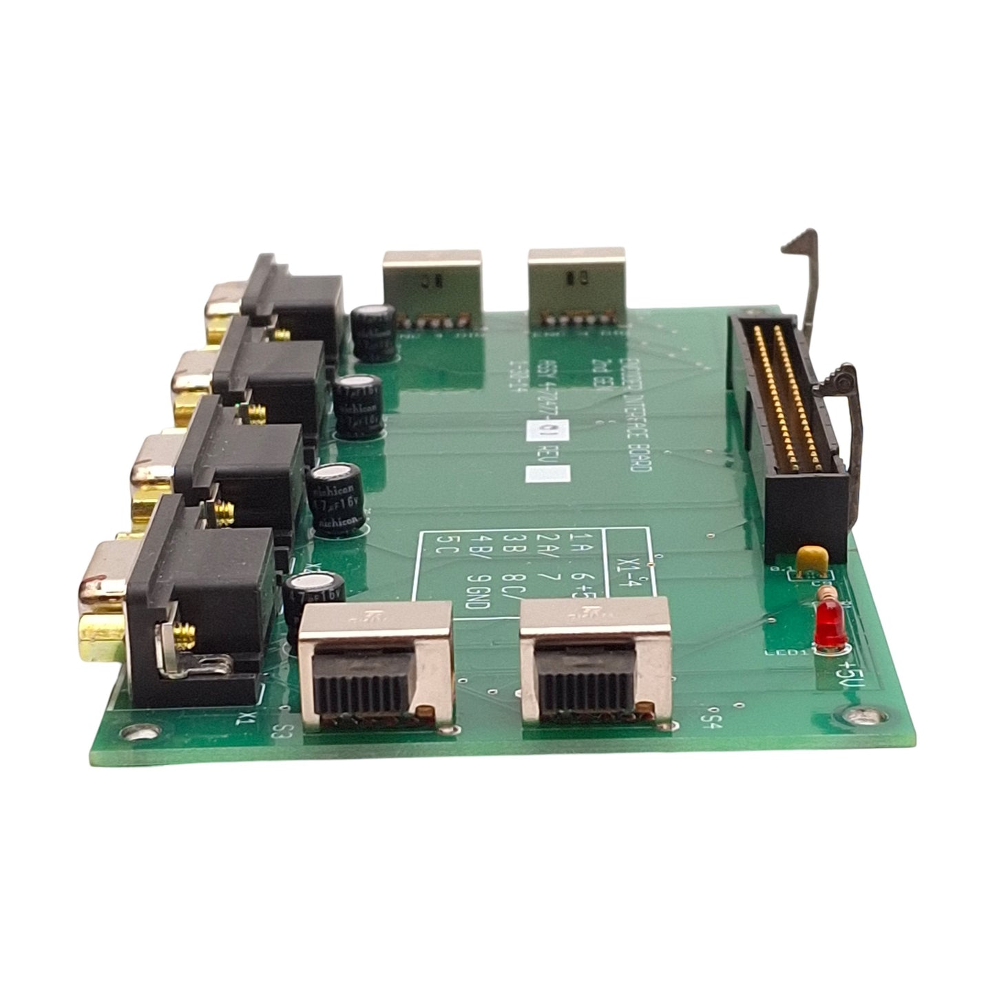 Used Delta Tau 4-70477-01 Encoder Interface Board 2nd Gen 4-Channel DB9 50-Pin Ribbon