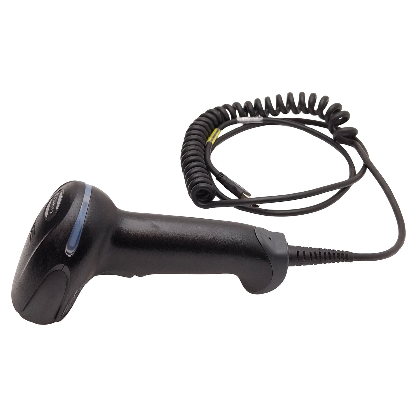 Used Keyence HR-101 Handheld Barcode Scanner, 0-114mm Reading, 5VDC, USB-A 6ft Long
