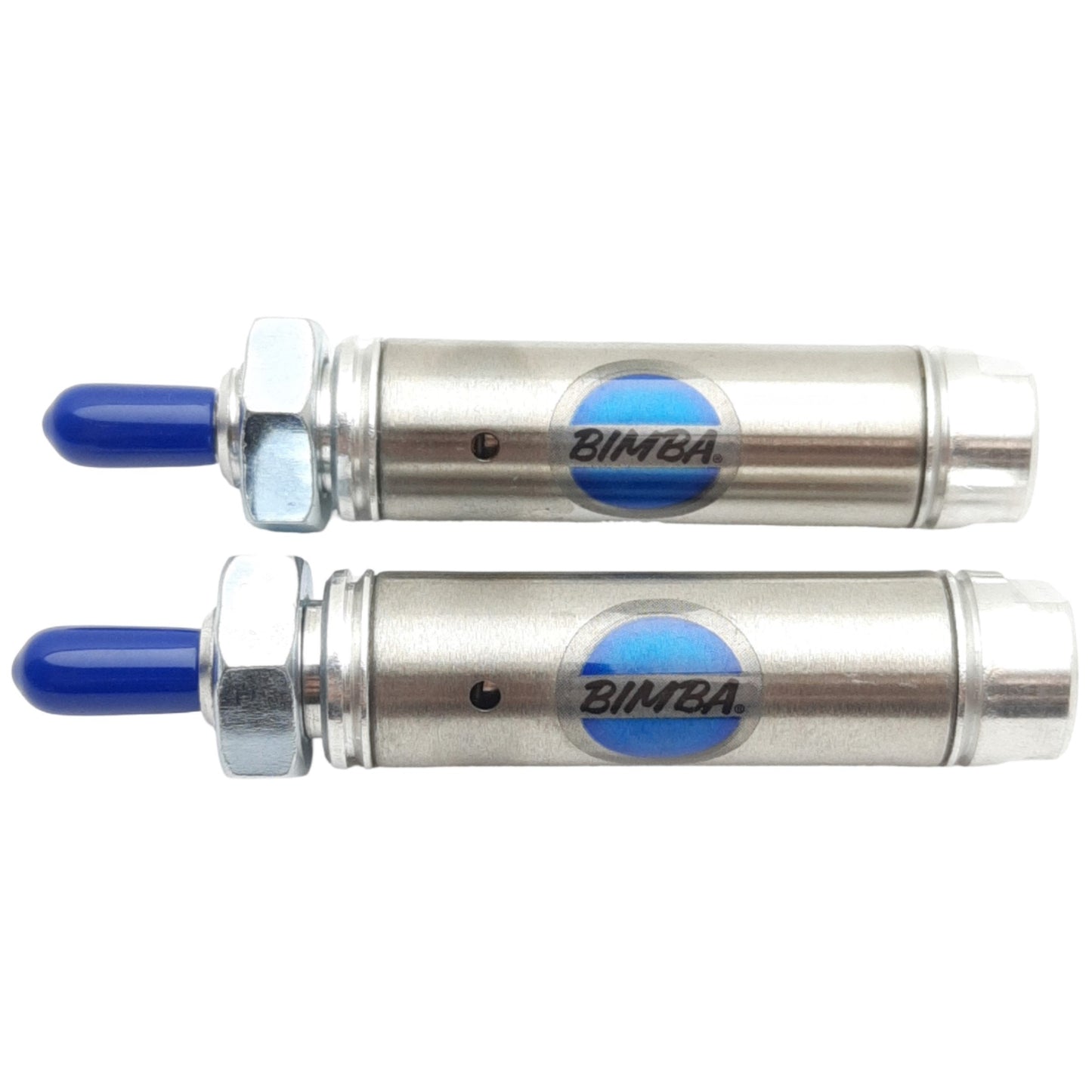 New Lot of 2 Bimba 020.5 Pneumatic Cylinder, ø9/16in Bore, 0.5in Stroke, 10-32 Port