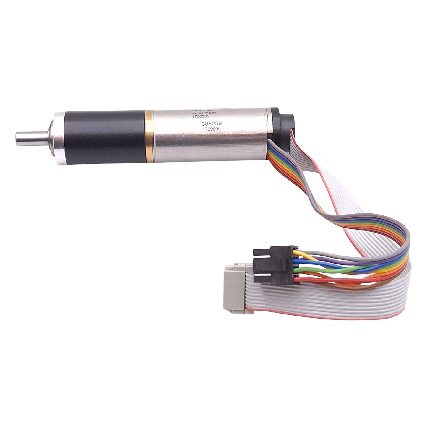 Used Maxon 283858 EC-MAX 22 Brushless DC Motor ø22mm 53:1 196RPM, ø6mm Shaft, 24VDC