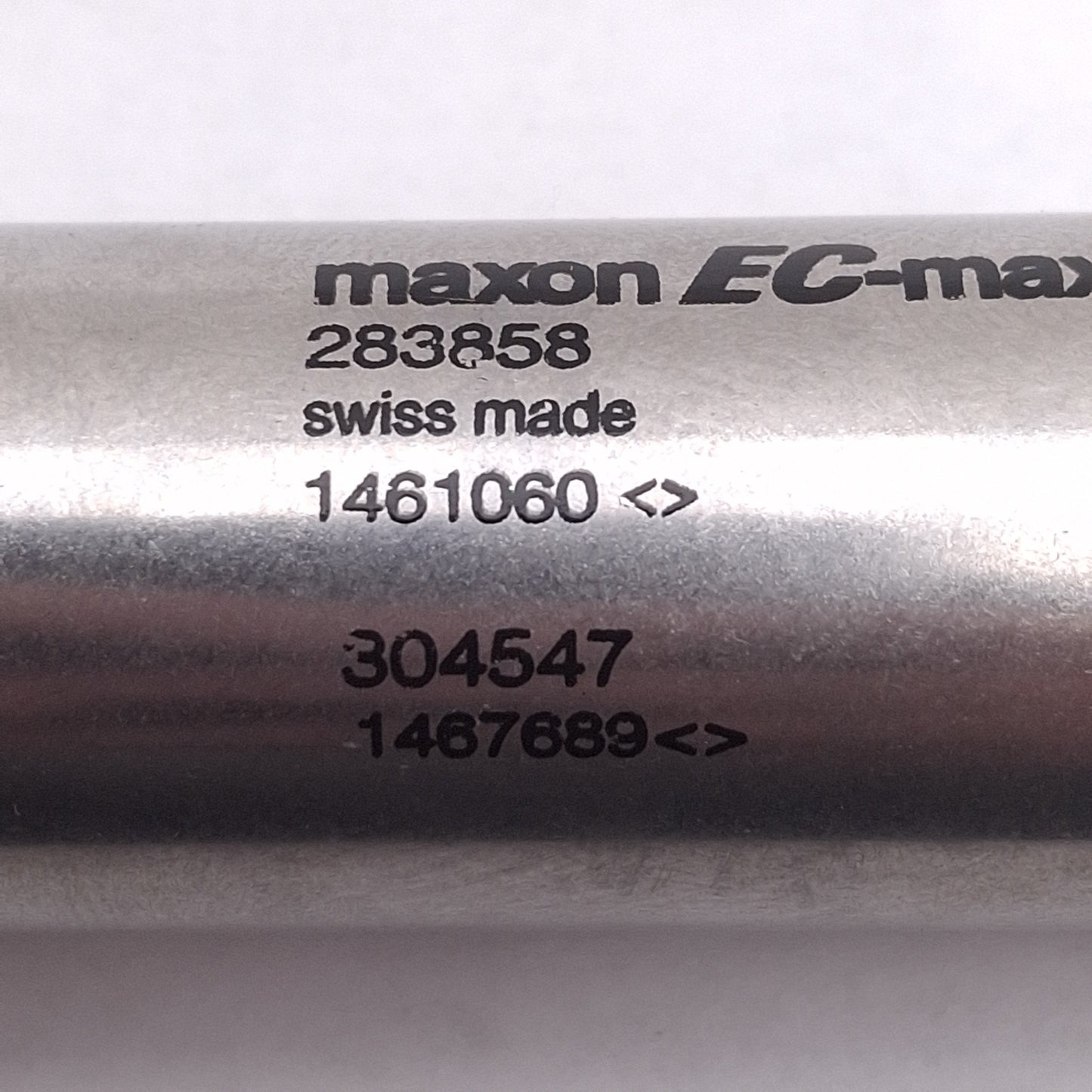 Used Maxon 283858 EC-MAX 22 Brushless DC Motor ø22mm 14:1 742RPM, ø4mm Shaft, 24VDC