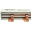 New Altech 2P18U3/10 2 Phase Busbar, 2-Pole, 10-Pin, 480V 80A, Press Fit Mount