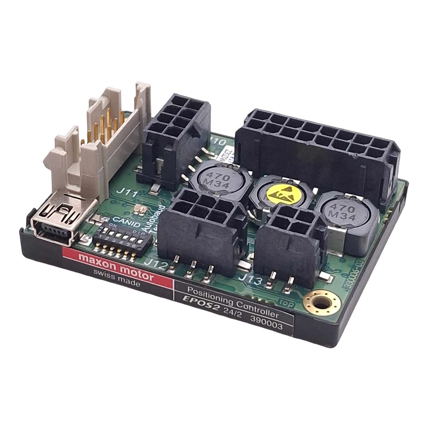 Used Maxon 390003 EPOS2 24/2 Digital Positioning Controller, 48W, 2A, 9-24VDC