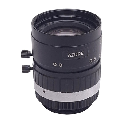 Used Azure Photonics AZURE-2514MM Lens, C-Mount, 2/3", 25mm Focal, F1.4, 2 Megapixel