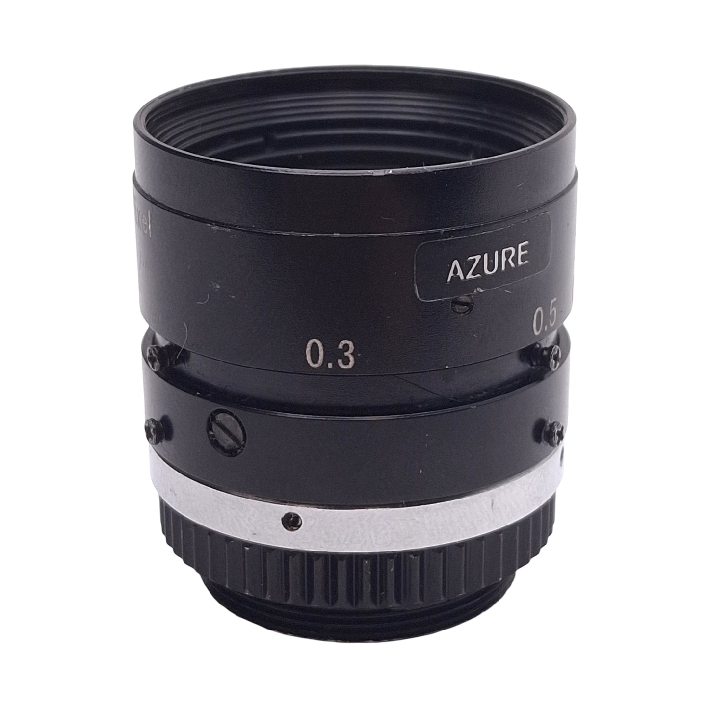 Used Azure Photonics AZURE-2514MM C-Mount Lens, 2/3", 25mm Focal, F1.4, 2 Megapixel