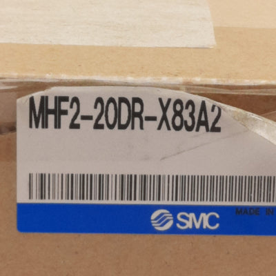 New SMC MHF2-20DR-X83A2 Pneumatic Gripper 2-Finger, 20mm Bore, 20mm Stroke, M5 Ports