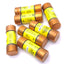 New Lot of 7 Bussmann LPJ-1-1/4SP Time-Delay Fuses, 600VAC/300VDC, 1.25A, Class J