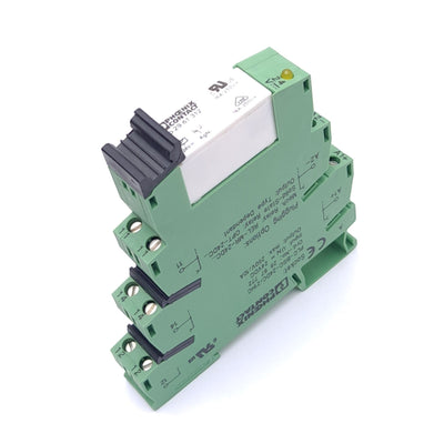 New Phoenix Contact 2967620 Relay Module, 250VAC 10A Contact, 24VDC Coil, DIN Mount