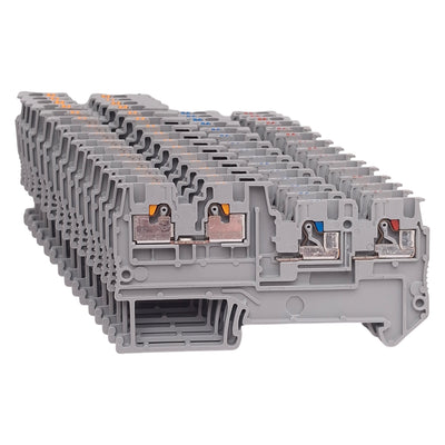 New Lot of 15 Phoenix Contact 3244410 Initiator/Actuator Terminal Block, 250V 13.5A