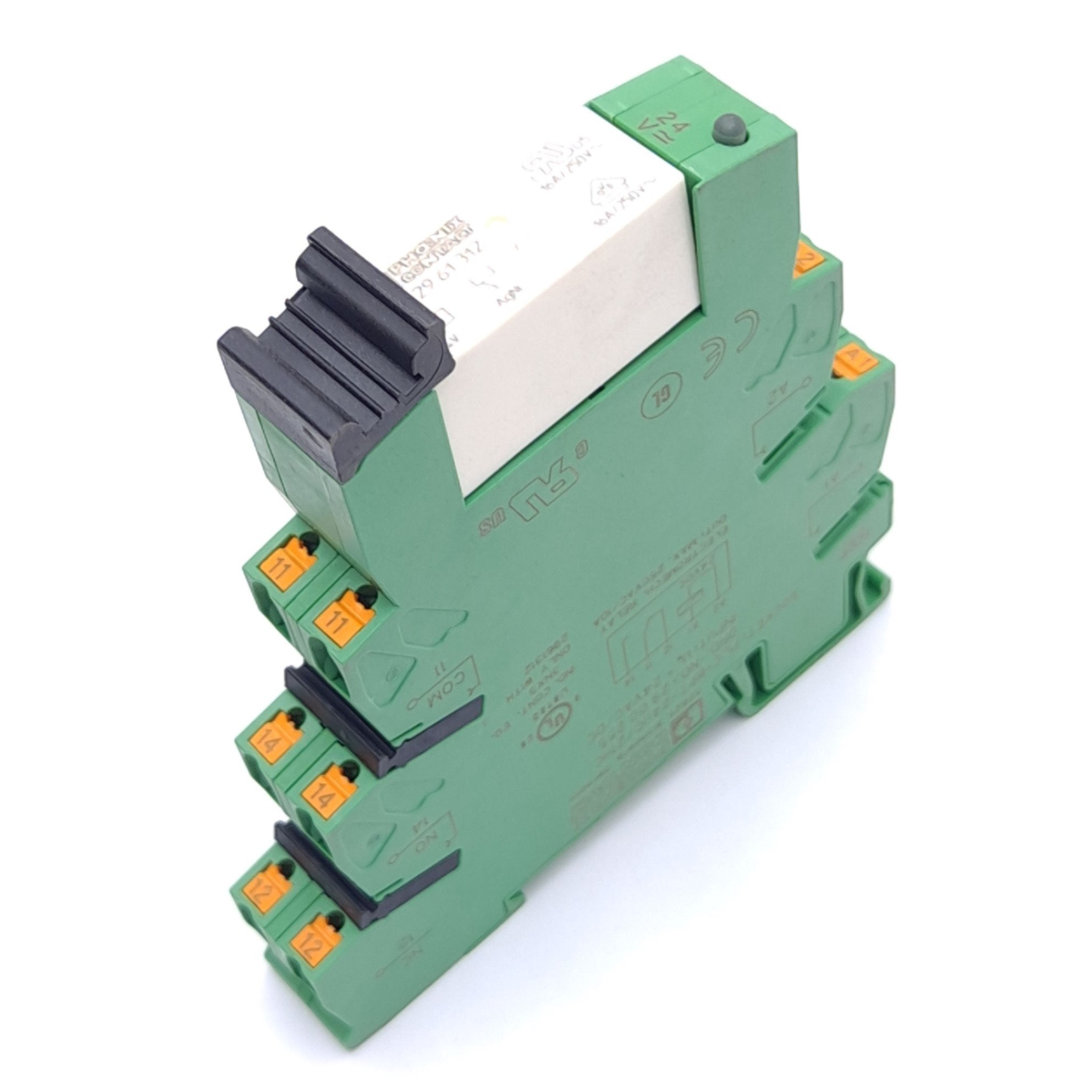 Phoenix Contact 2900293 Relay Module, 250VAC/DC 10A Contact, 24VAC/DC ...