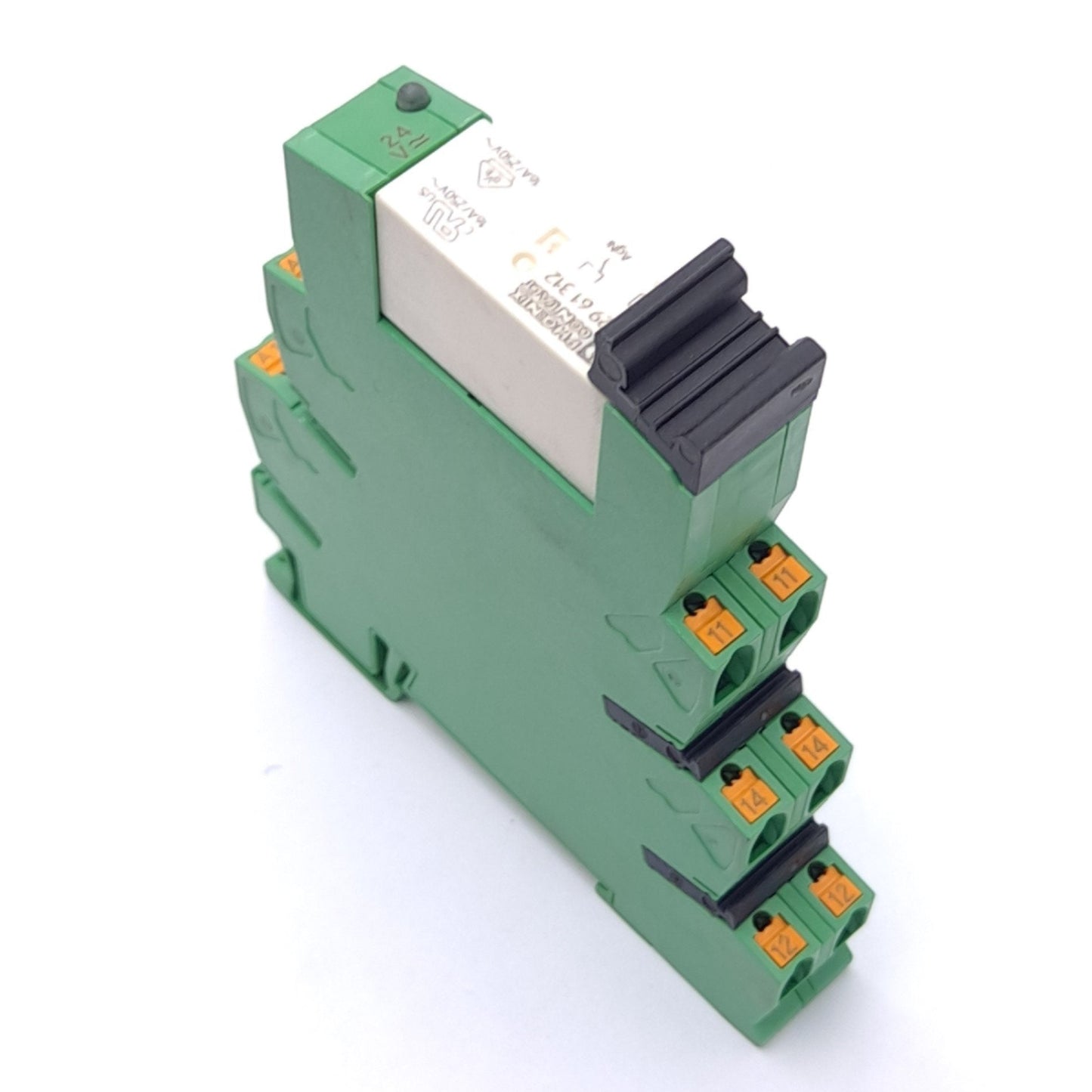 New Phoenix Contact 2900293 Relay Module, 250VAC/DC 10A Contact, 24VAC/DC Coil, DIN