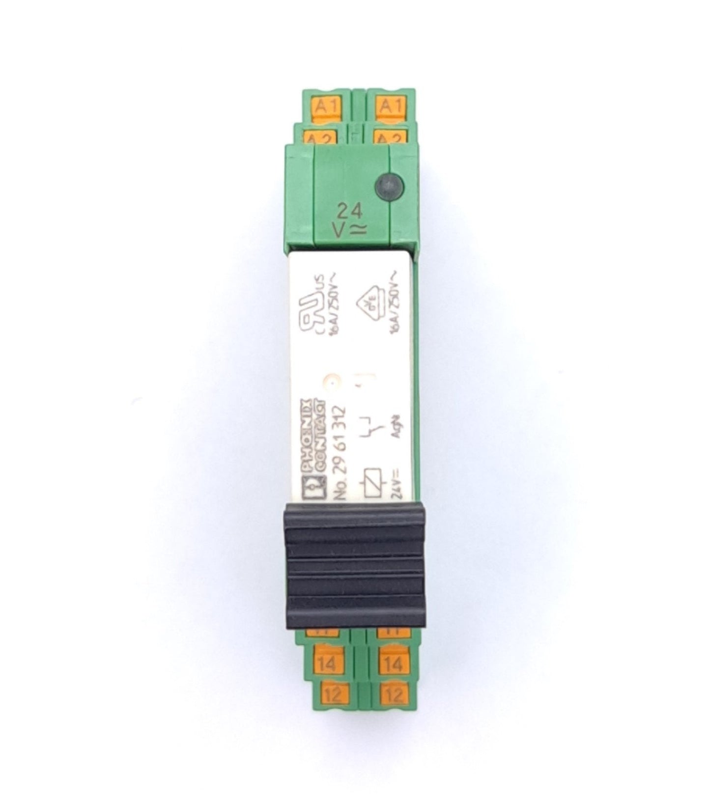 New Phoenix Contact 2900293 Relay Module, 250VAC/DC 10A Contact, 24VAC/DC Coil, DIN