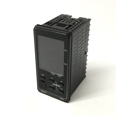 Used Omron E5EC-TQX4D5M-010 Temperature Controller 24V, Pulsed 12VDC, HB/HS Alarm Out