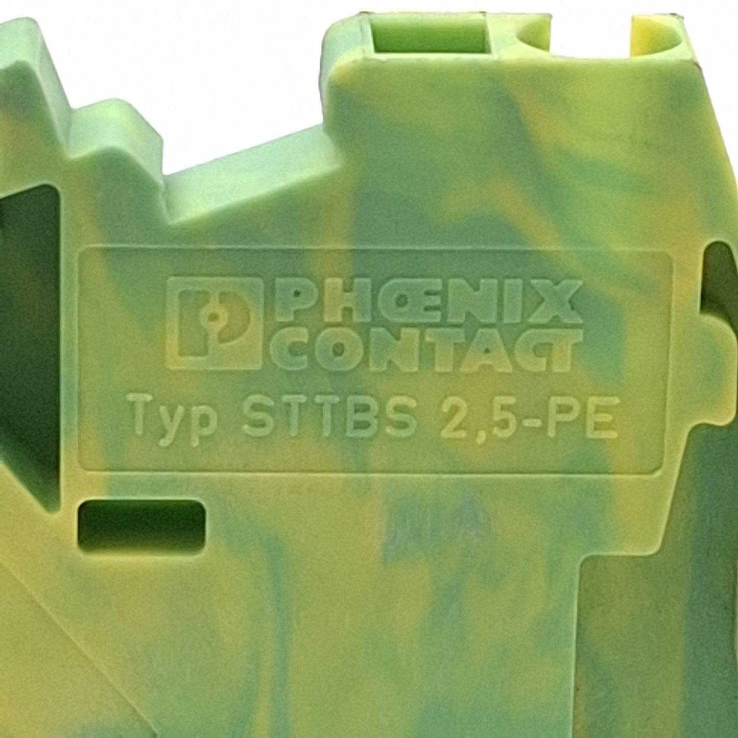 New Lot of 4 Phoenix Contact 3038480 Ground Terminal Block 2-Level 4-Position 5.2mm