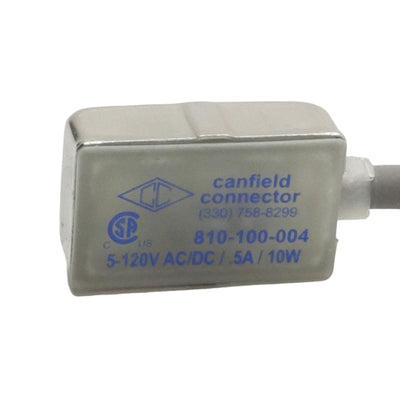 New Canfield Connector 810-100-004 Magnetic Reed Switch 5-120VAC/DC, NO SPST