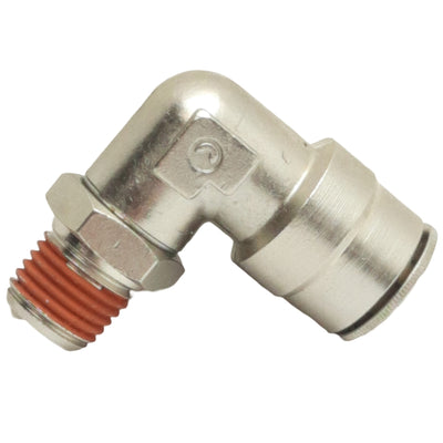 New Lot of 10 Camozzi C6520-08-04 Elbow Swivel Fitting, ø1/2" Tube OD 1/4" Male NPTF