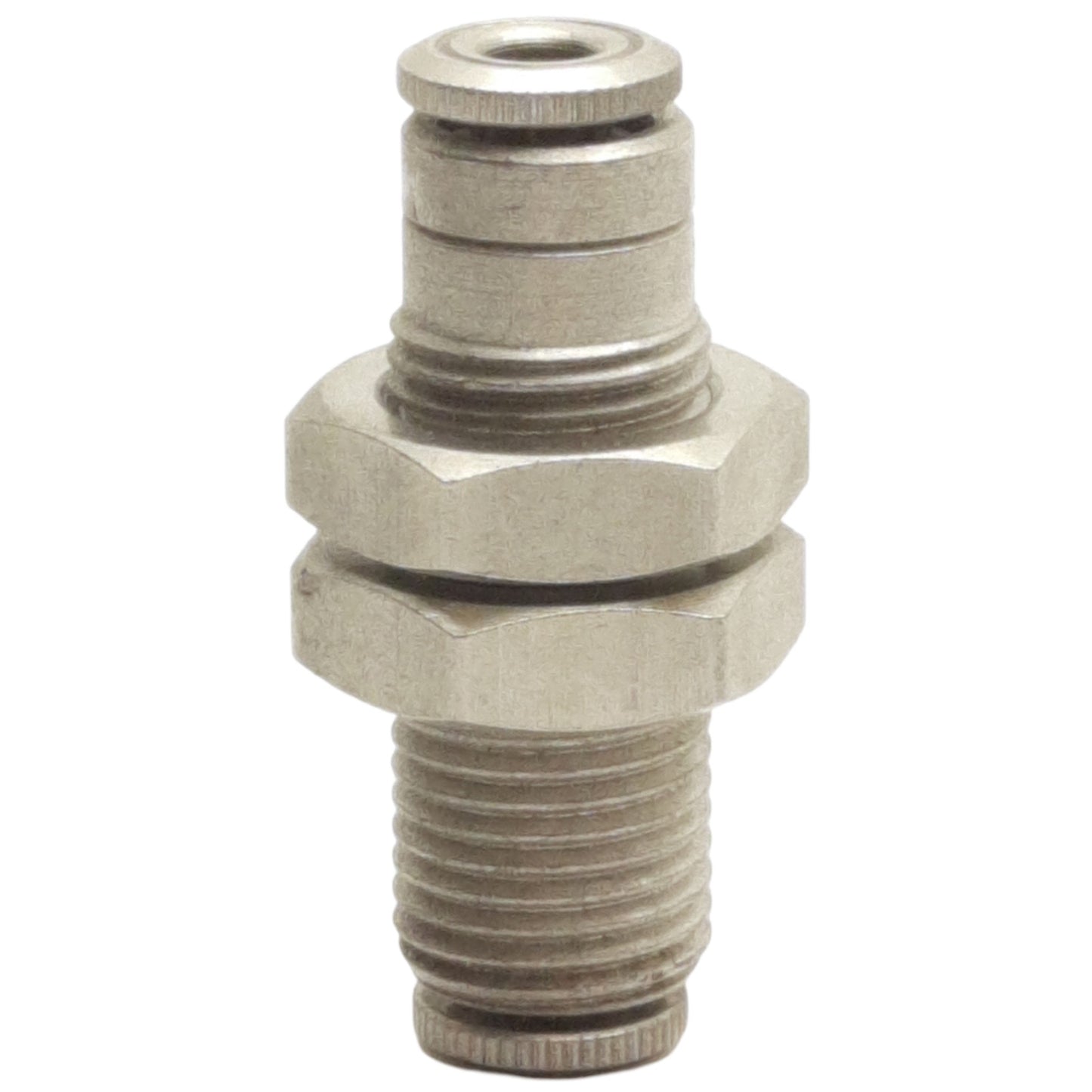 New Lot of 5 Camozzi 6590 02-00 Bulkhead, ø1/8in x ø1/8in Push-to-Connect, 10Bar