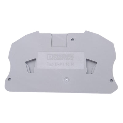 New Lot of 45 Phoenix Contact 3212060 Terminal Block End Covers, 75.4x45.6x2.2mm