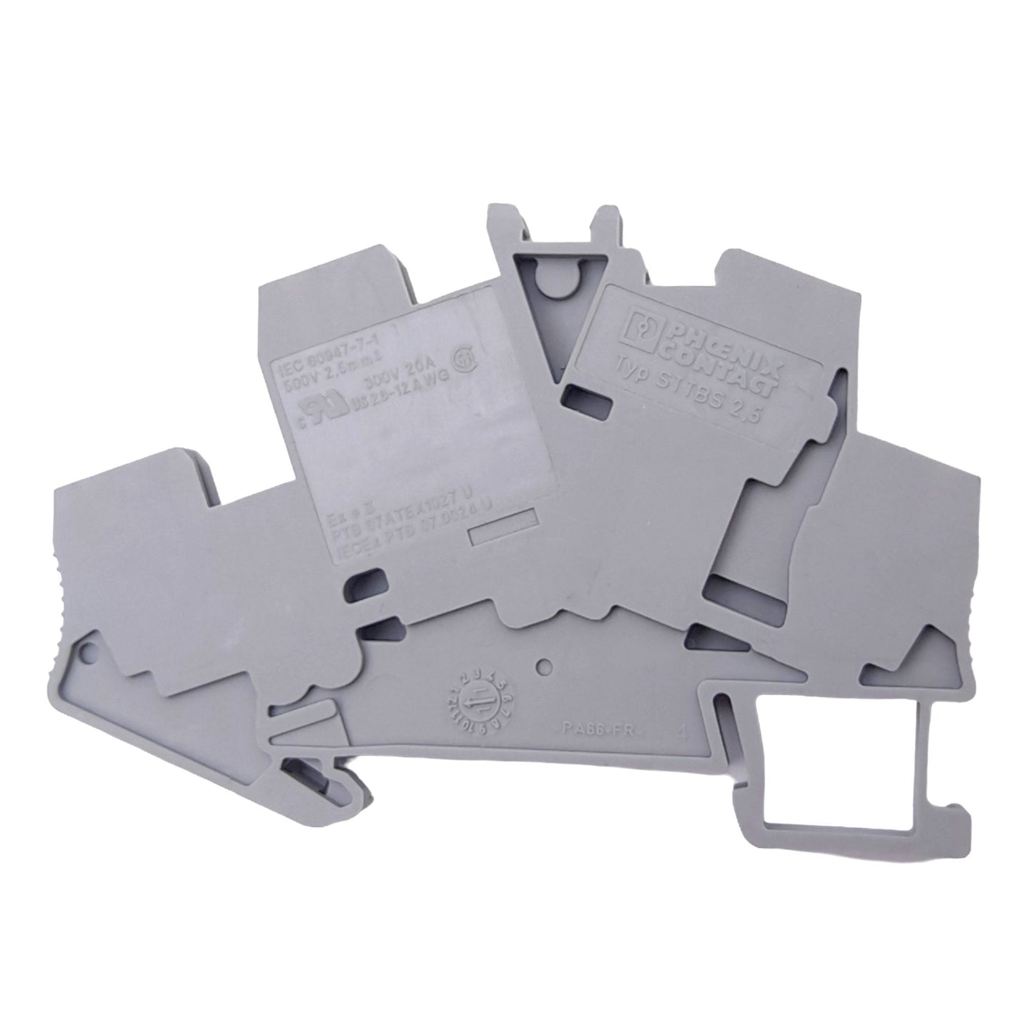 New Lot of 8 Phoenix Contact 3038464 Terminal Blocks, 2-Level 4-Position, 300V 20A