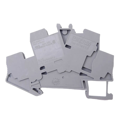 New Lot of 8 Phoenix Contact 3038464 Terminal Blocks, 2-Level 4-Position, 300V 20A