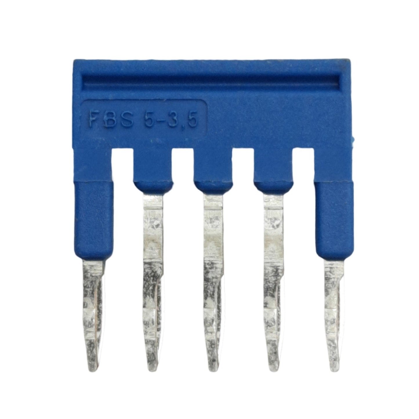 New Lot of 15 Phoenix Contact 3213112 FBS 5-3,5 BU Plug-In Bridge 5-Pos, 3.5mm Pitch