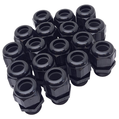 New Lot of 15 Altech 5308 922 Cable Glands, 3/4in NPT, ø9-18mm Clamping Range