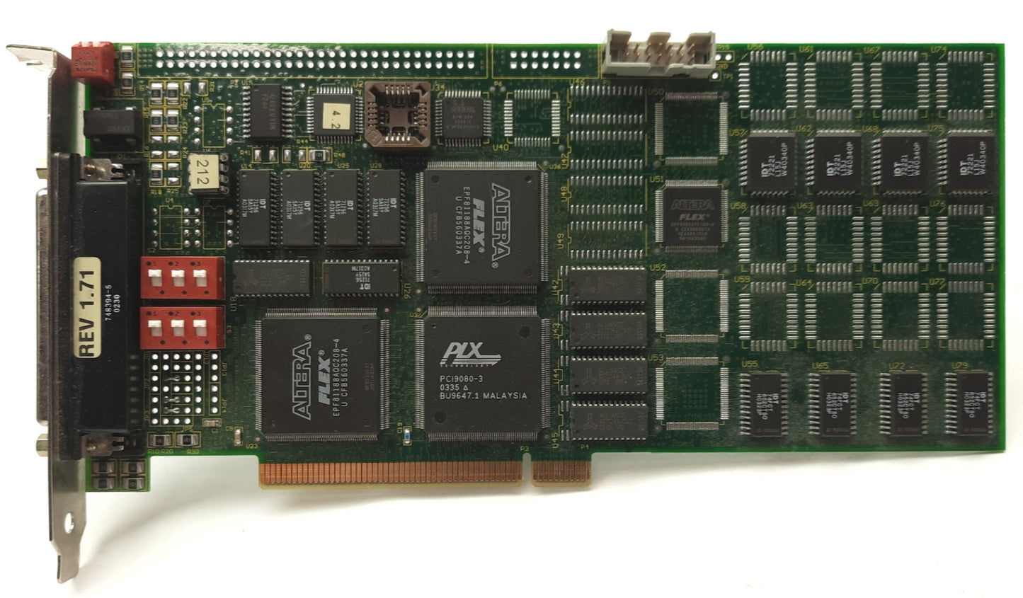 Used Bitflow RUN-PCI-12-M V1.71 Road Runner Frame Grabber LVDS 40MHz 16-Bit